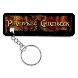 Pirates of the Caribbean Logo Keychain